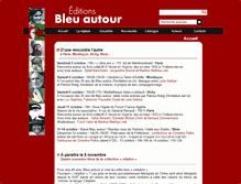 Tablet Screenshot of bleu-autour.com